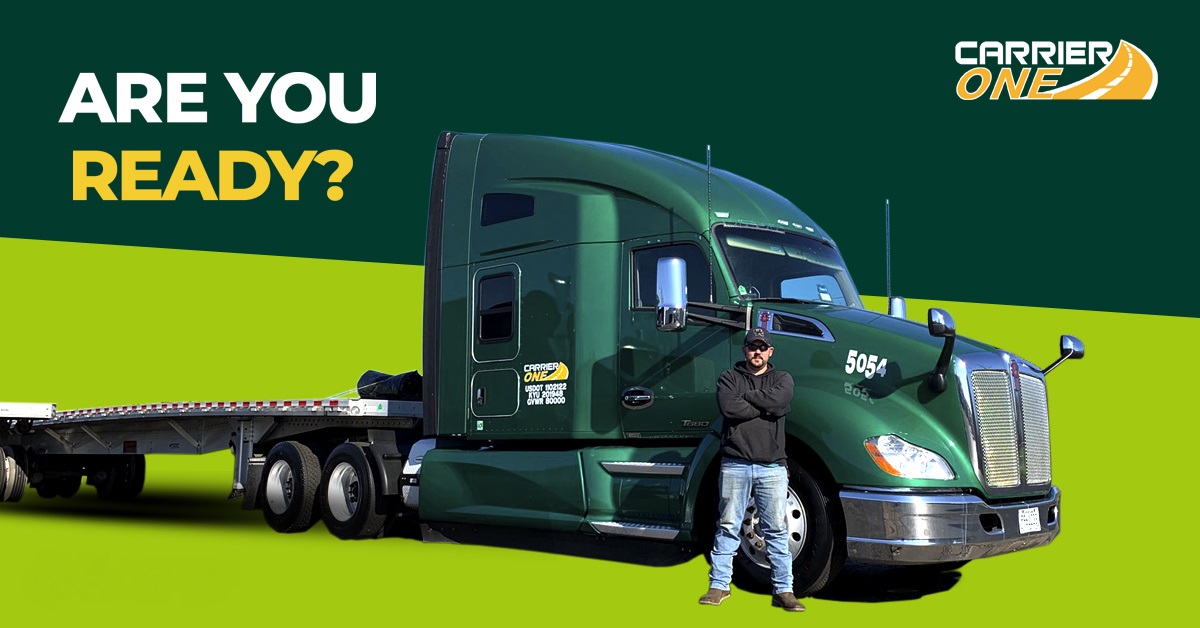 Driving Jobs at Carrier One Flatbed Lease & Owner Operator